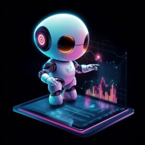 Marketing agency data driven approach icon